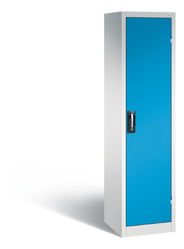 Produktbild C+P Werkstattschrank Serie 89 grau lichtblau 502 x 500 x 1950 mm