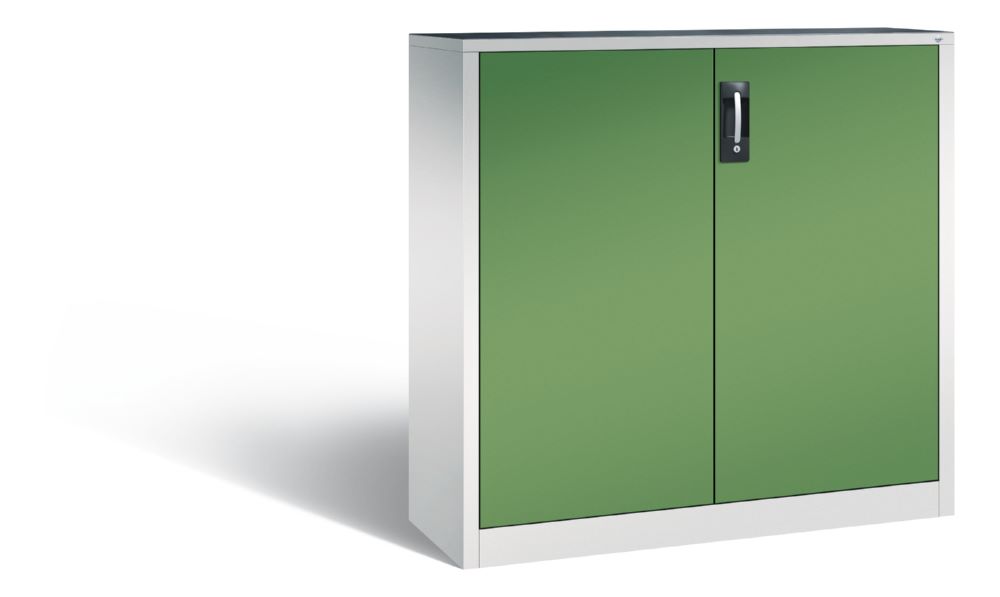 Produktbild C+P Werkstattschrank 2 flexible Fachböden resedagrün 1200 x 400 x 1200 mm