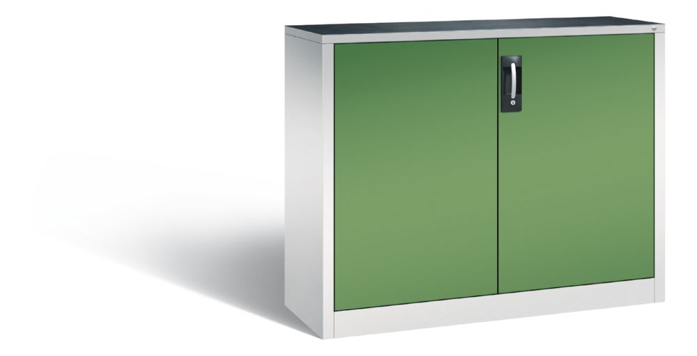 Produktbild C+P Werkstattschrank ohne Füße in resedagrün grau 1200 x 400 x 1000 mm