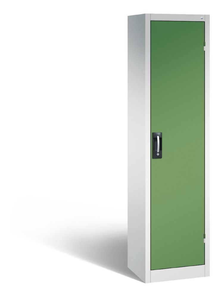 Produktbild C+P Werkstattschrank mit Schloss in resedagrün grau 502 x 400 x 1950 mm bild 1