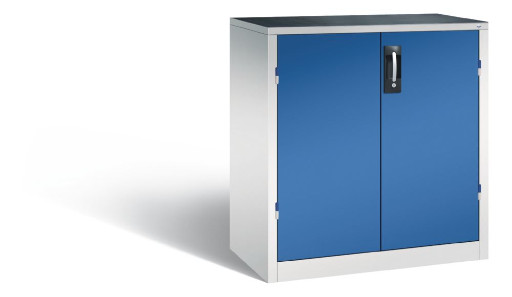 Produktbild C+P Werkstattschrank mit Schubladenblock in enzianblau 930 x 500 x 1000 mm