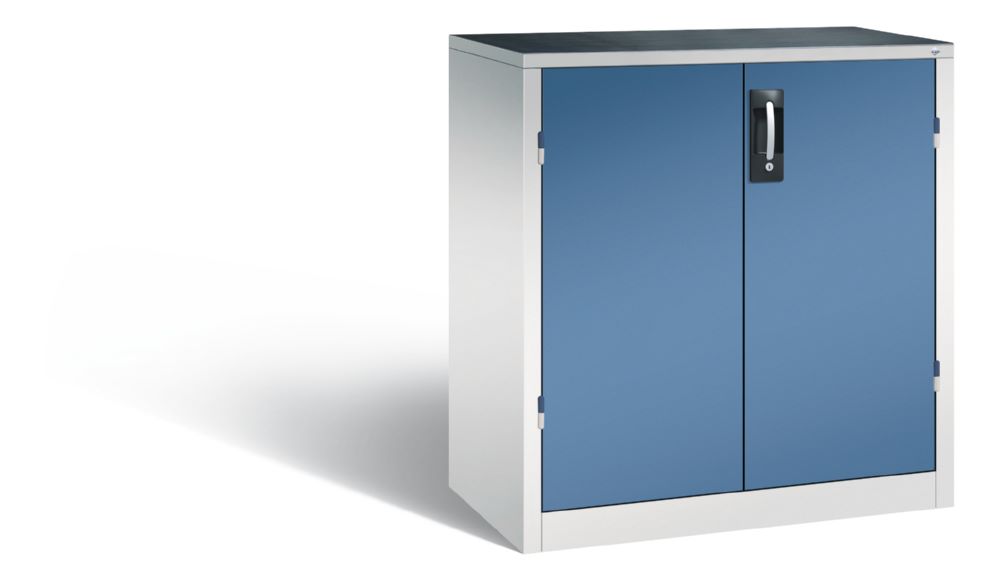 Produktbild C+P Werkstattschrank mit Schubladenblock in fernblau 930 x 500 x 1000 mm