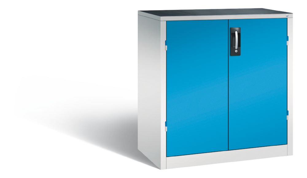 Produktbild C+P Werkstattschrank mit Schubladenblock in lichtblau 930 x 500 x 1000 mm