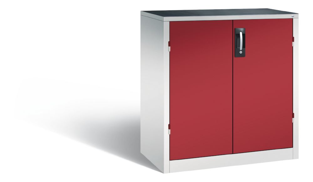 Produktbild C+P Werkstattschrank mit Schubladenblock rubinrot 930 x 500 x 1000 mm