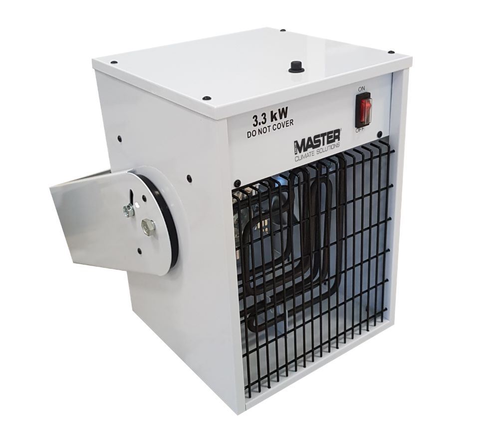 Produktbild Master Heizgeräte Heizlüfter TR 3 elektrisch zur Wandmontage Heizleistung 3,3 kw