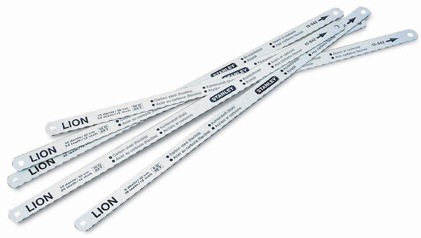 Produktbild Stanley Metallsaegeblatt Lion 300mm 24Z. 5St.