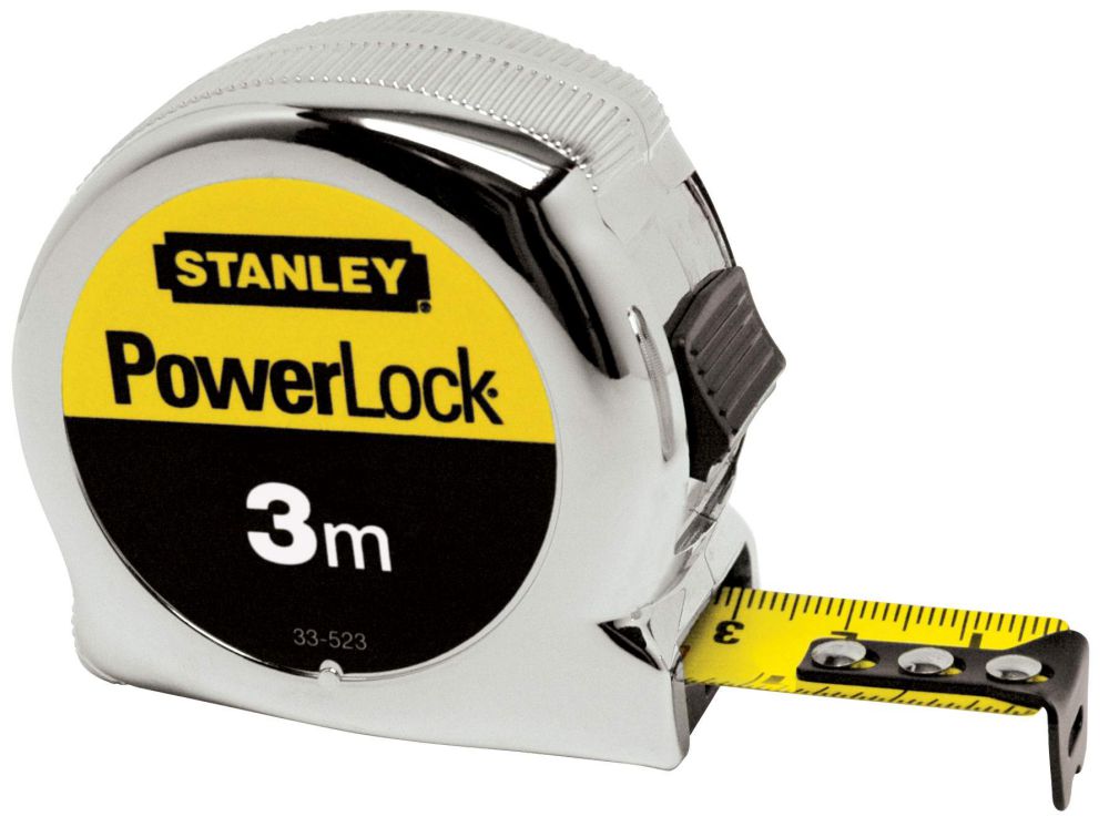 Produktbild Stanley Bandmass Micro Powerlock 3m/19mm
