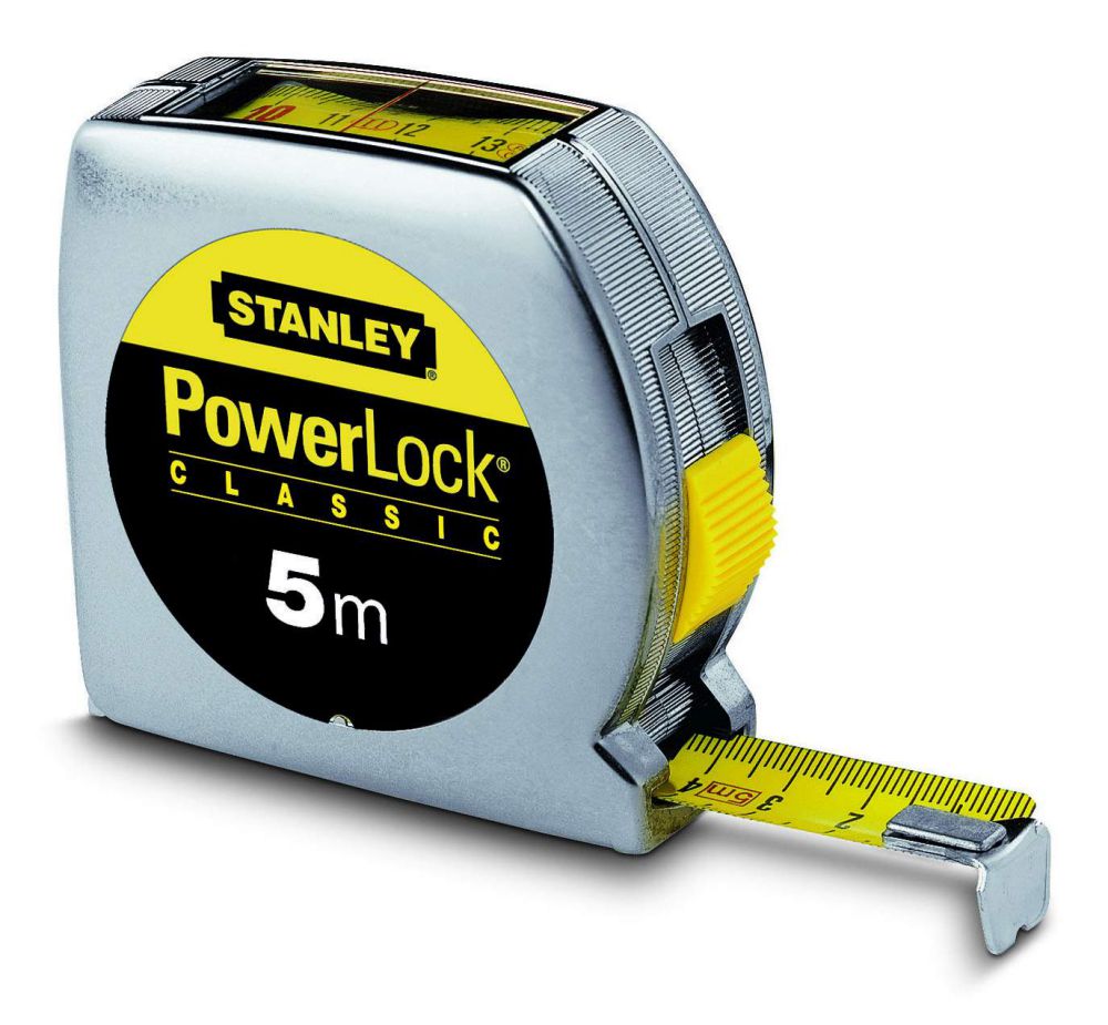 Produktbild Stanley Bandmass Powerlock Mylar PVC 5 x 19 mm Sichtfenster