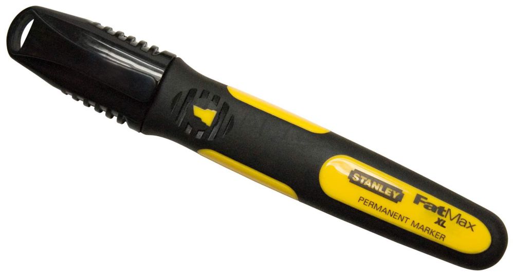 Produktbild Stanley FATMAX Permanentmarker FatMax schwarz breit 2St
