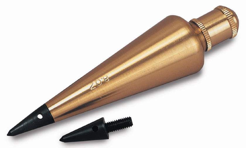 Produktbild Stanley Senklot Messing, m. Ersatzspitze 225g