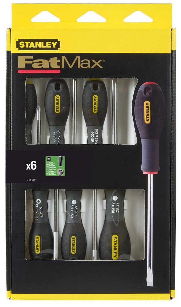 Produktbild Stanley FATMAX Schraubendreher Set FatMax 3-tlg, TX