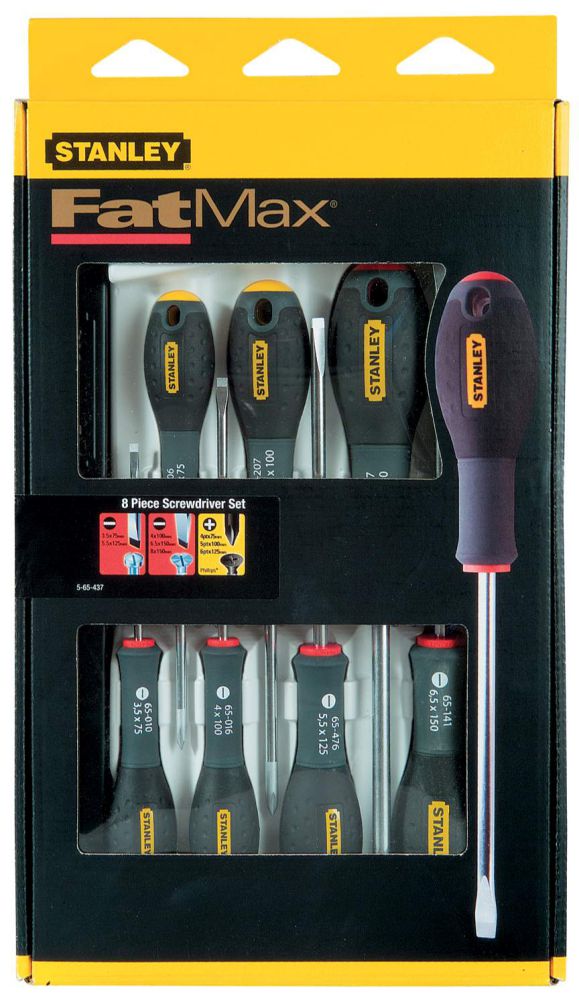 Produktbild Stanley FATMAX Schraubendreher Set FatMax 8-tlg, PH