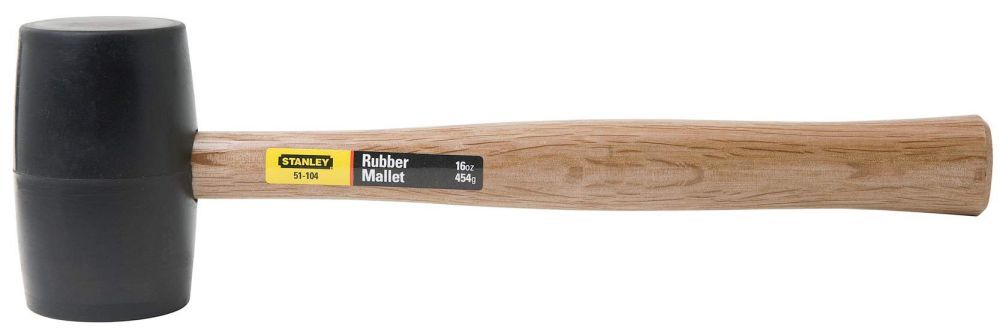 Produktbild Stanley Gummihammer mit schwarzem Kopf