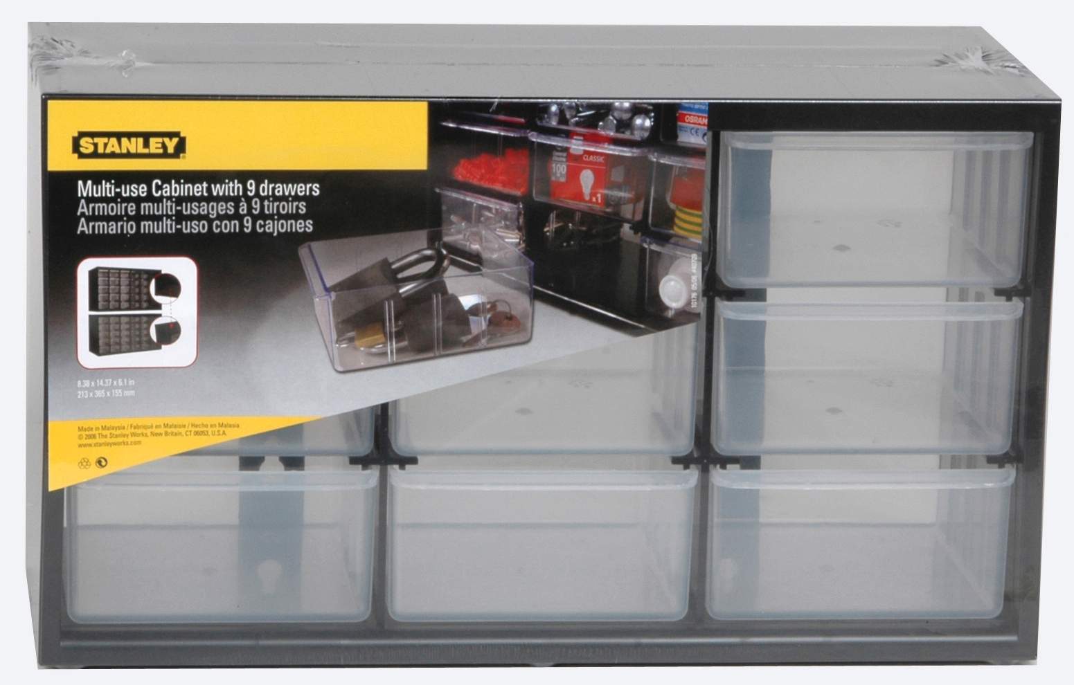 Produktbild Stanley Kleinteilemagazin m. 9 Schubfaechern