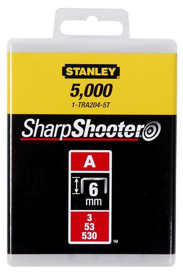 Produktbild Stanley Klammern Typ A 6mm 5000 St.