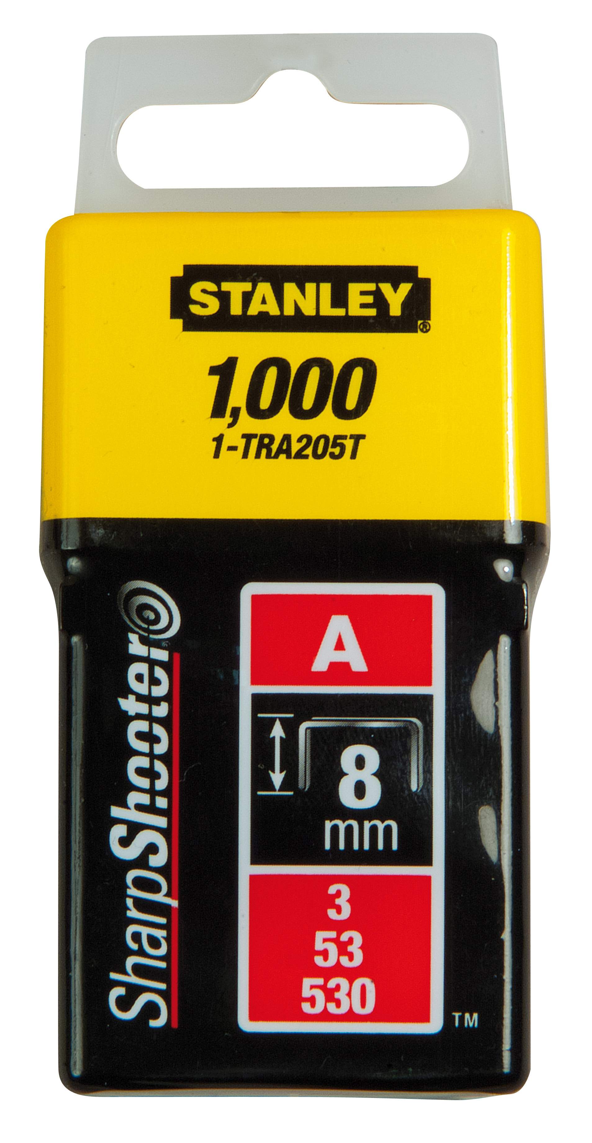 Produktbild Stanley Klammern Typ A 4mm 1000 St.