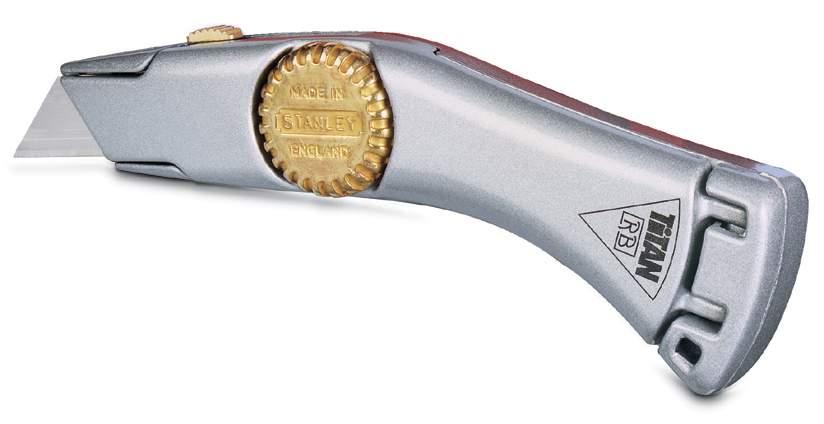 Produktbild Stanley Messer Titan RB, m. einziehbarer Klinge