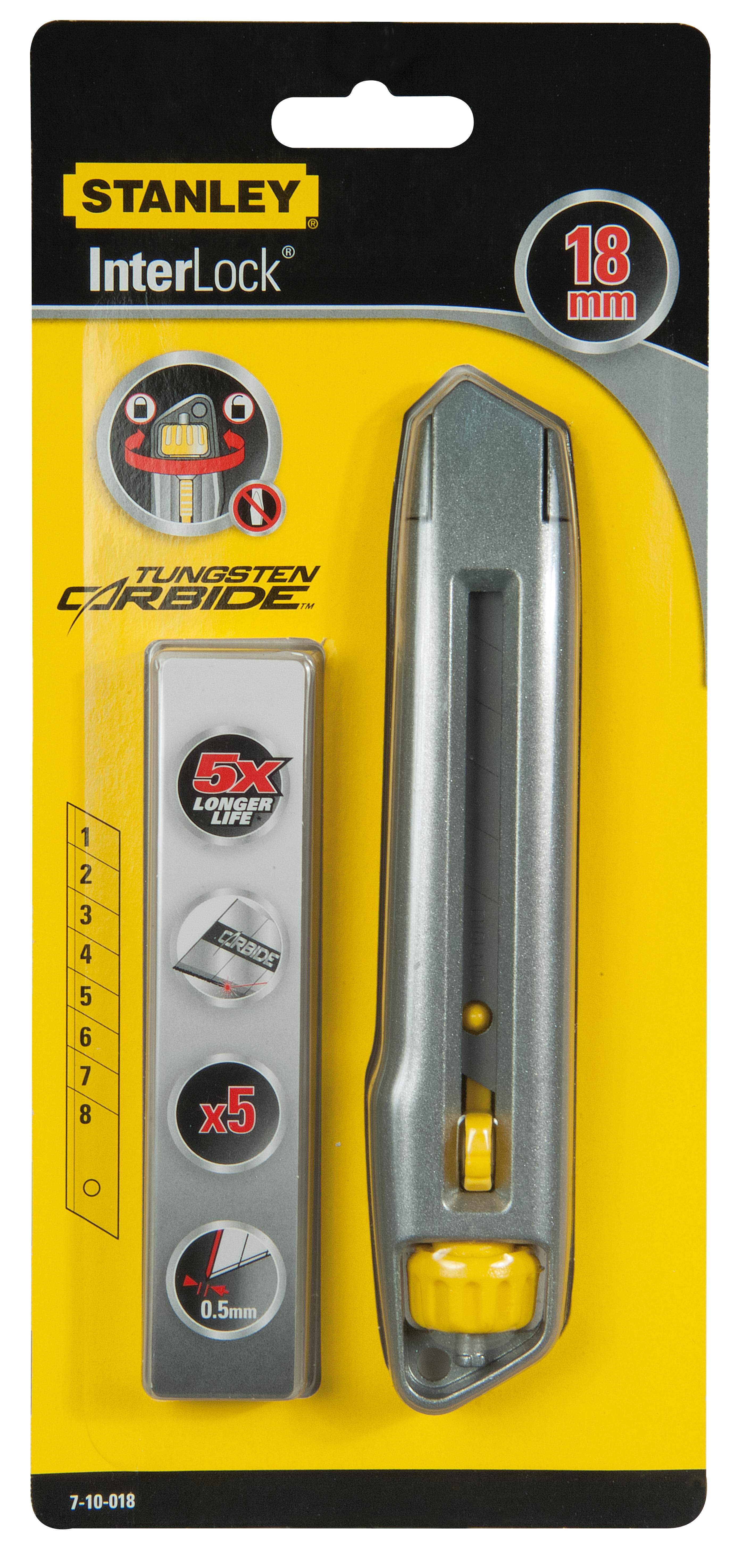Produktbild Stanley Cutter Interlock 18mm Carbide Klingen