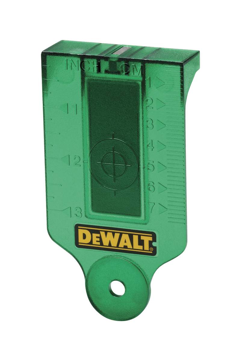 Produktbild DeWALT Laser-Zielkarte, gruen