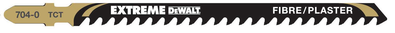 Produktbild DeWALT Stichsägeblatt HM GFK/Zement bis 50/bis 80mm