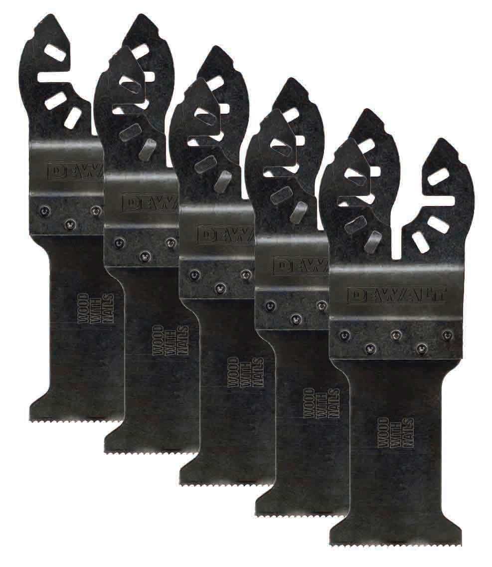 Produktbild DeWALT Multi-Tool Saegeblatt 43x30mm 5 Stück