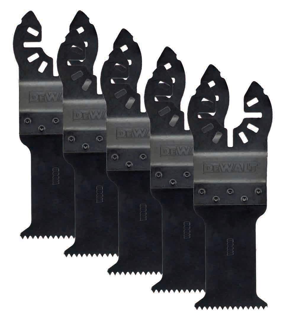 Produktbild DeWALT Multi-Tool Saegeblatt 43x30mm Pack mit 5 Stück