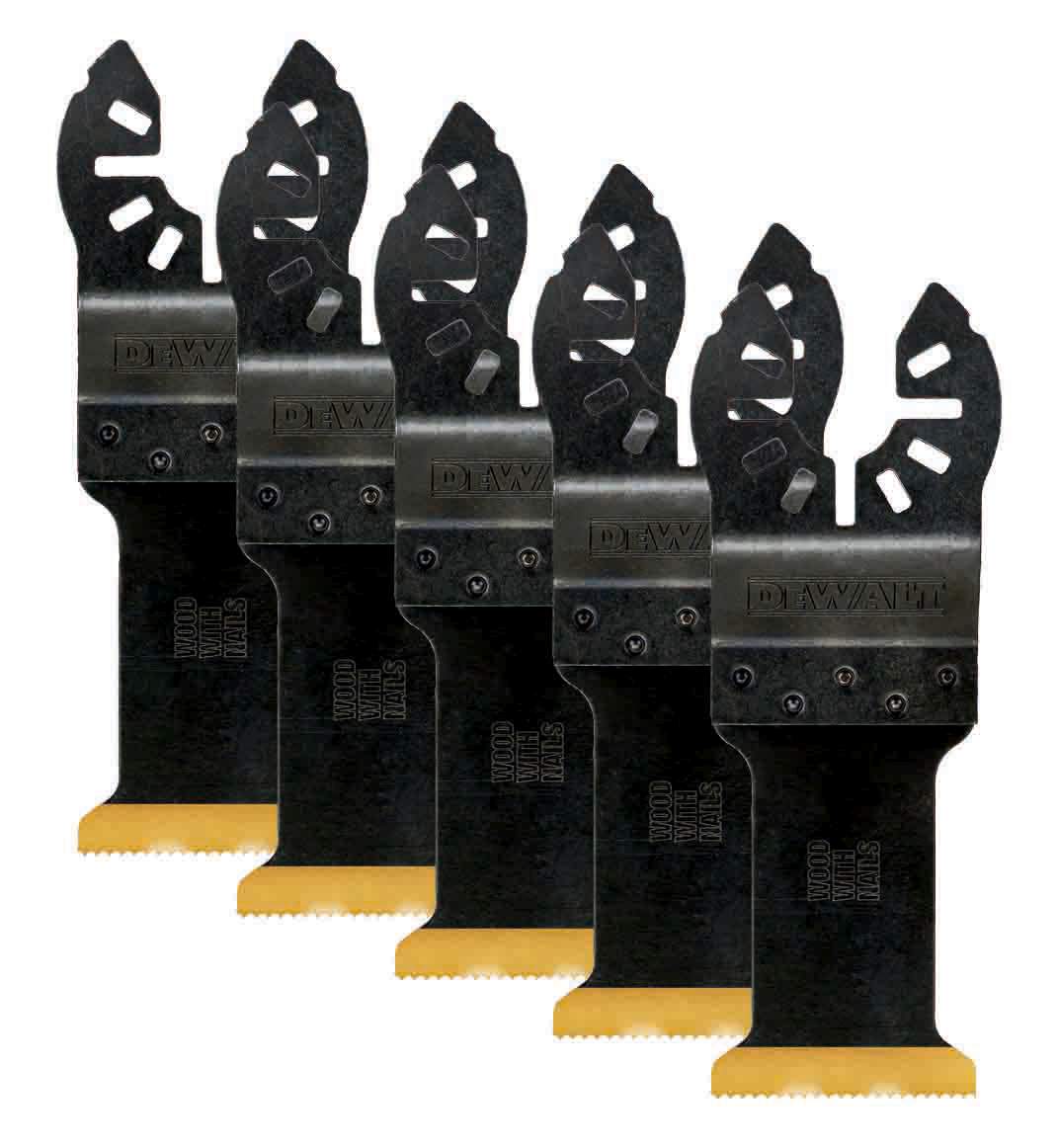 Produktbild DeWALT Multi-Tool Saegeblatt Met 43x30mm 5Stk