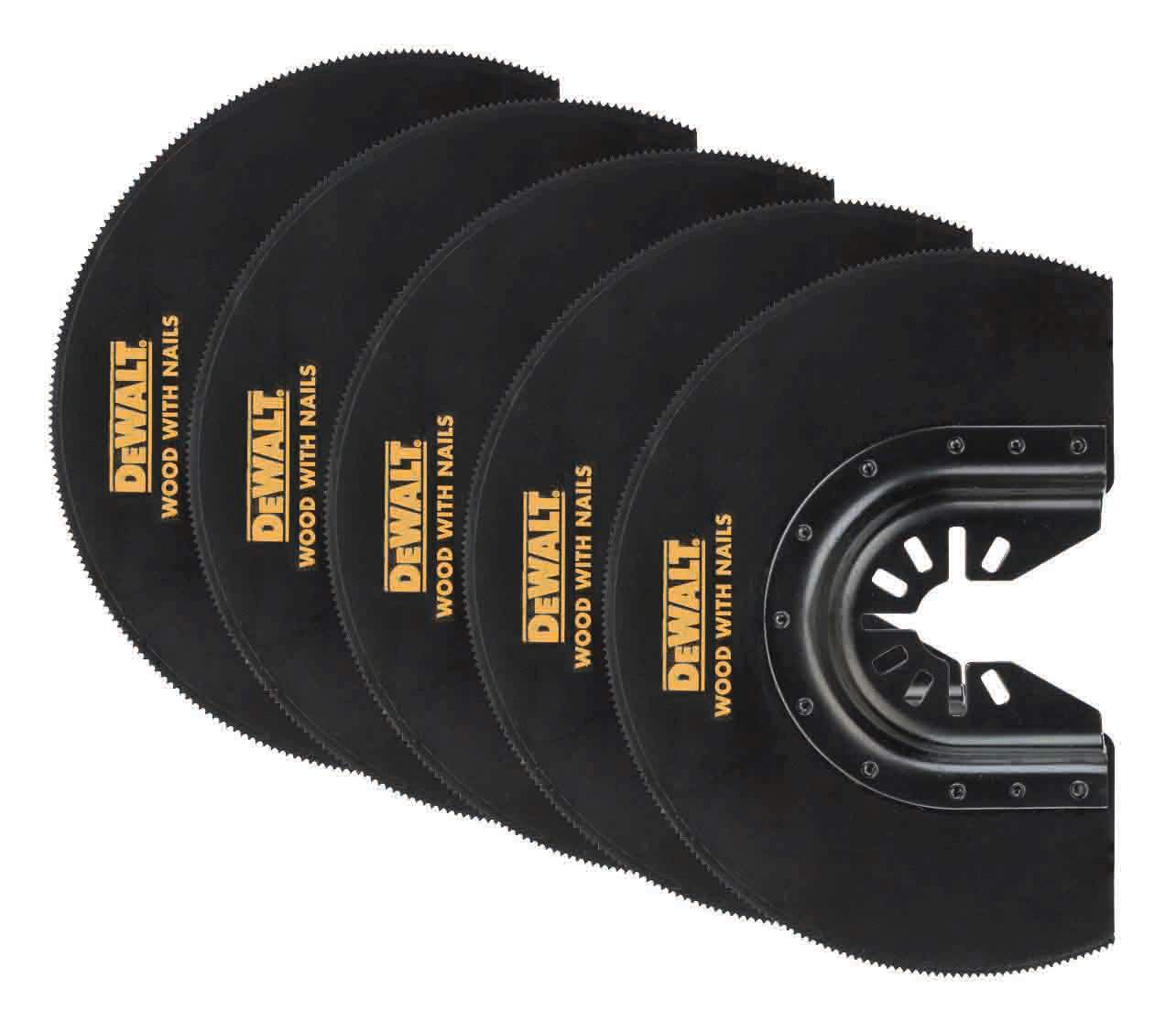 Produktbild DeWALT Multi-Tool Saegeblatt Segment gekröpft 100mm 5 Stück