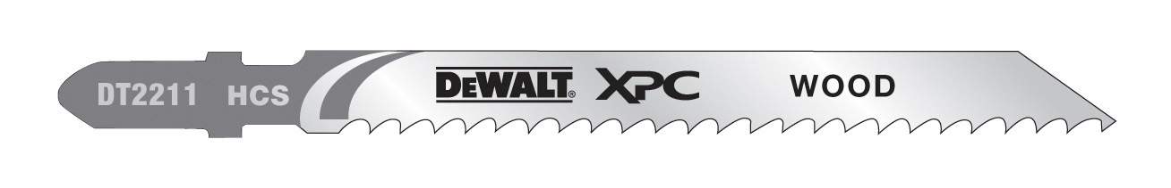 Produktbild DeWALT Stichsägeblatt 100-70-3.1mm HCS Holz bis 60mm 5 Stück