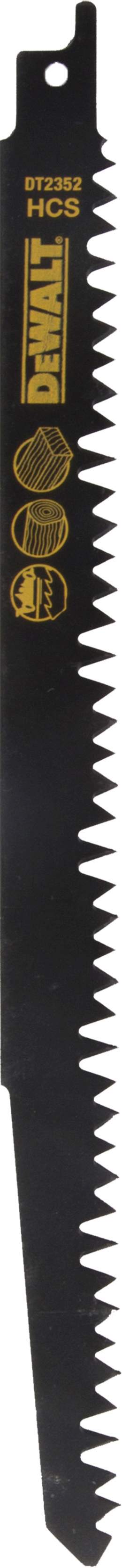 Produktbild DeWALT Säbelsägeblatt HCS Holz 240mm 5Stk
