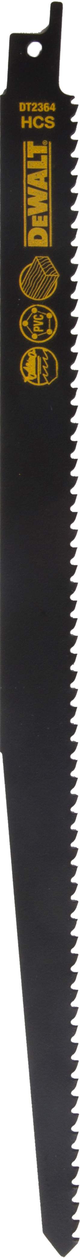 Produktbild DeWALT Säbelsägeblatt HCS Holz 305x4.2mm 5 Stück