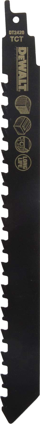 Produktbild DeWALT Säbelsägeblatt HM Stein 240mm