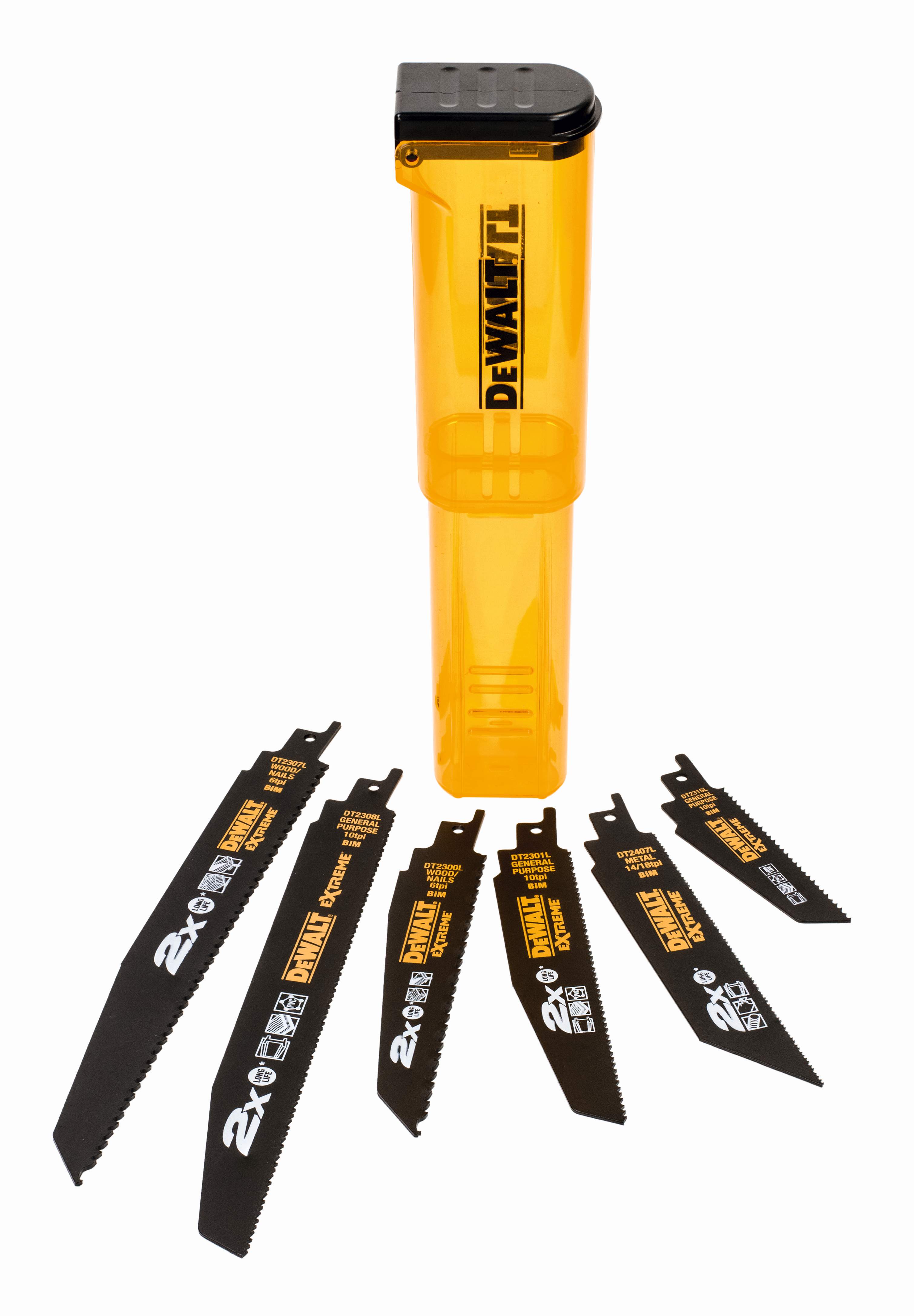 Produktbild DeWALT Säbelsaegeblatt Set Extreme 6 Teile