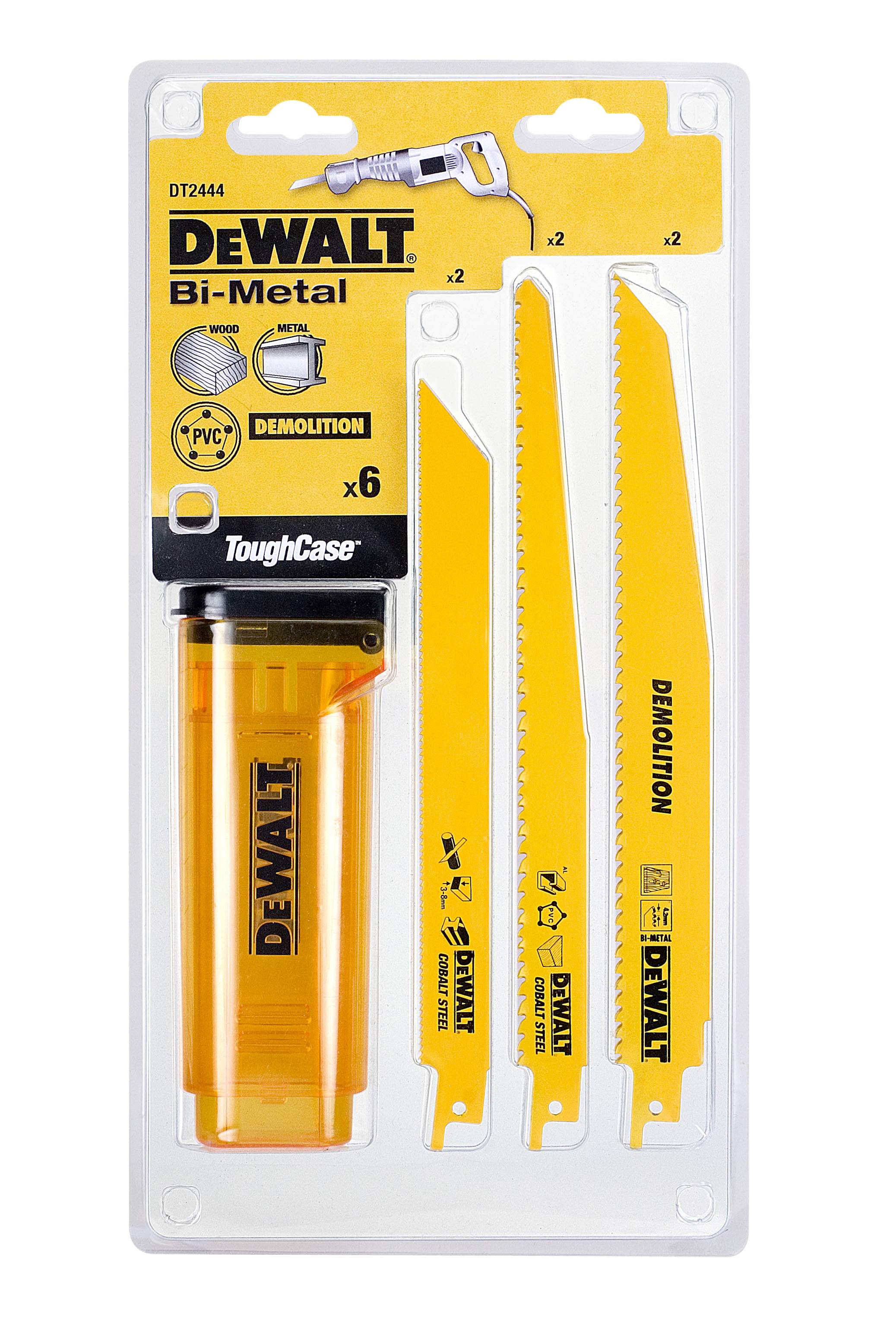 Produktbild DeWALT Säbelsaegeblatt Set 6 Teile