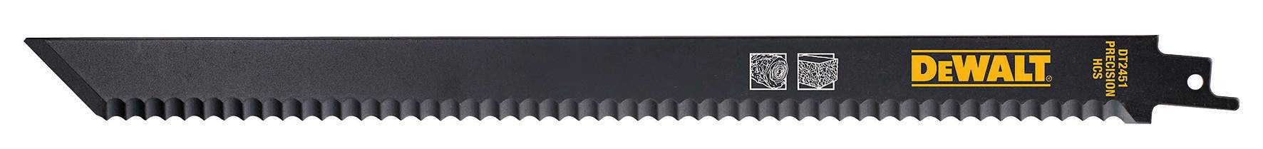 Produktbild DeWALT Säbelsägegeblatt HCS Daemmst 300mm 2Stk