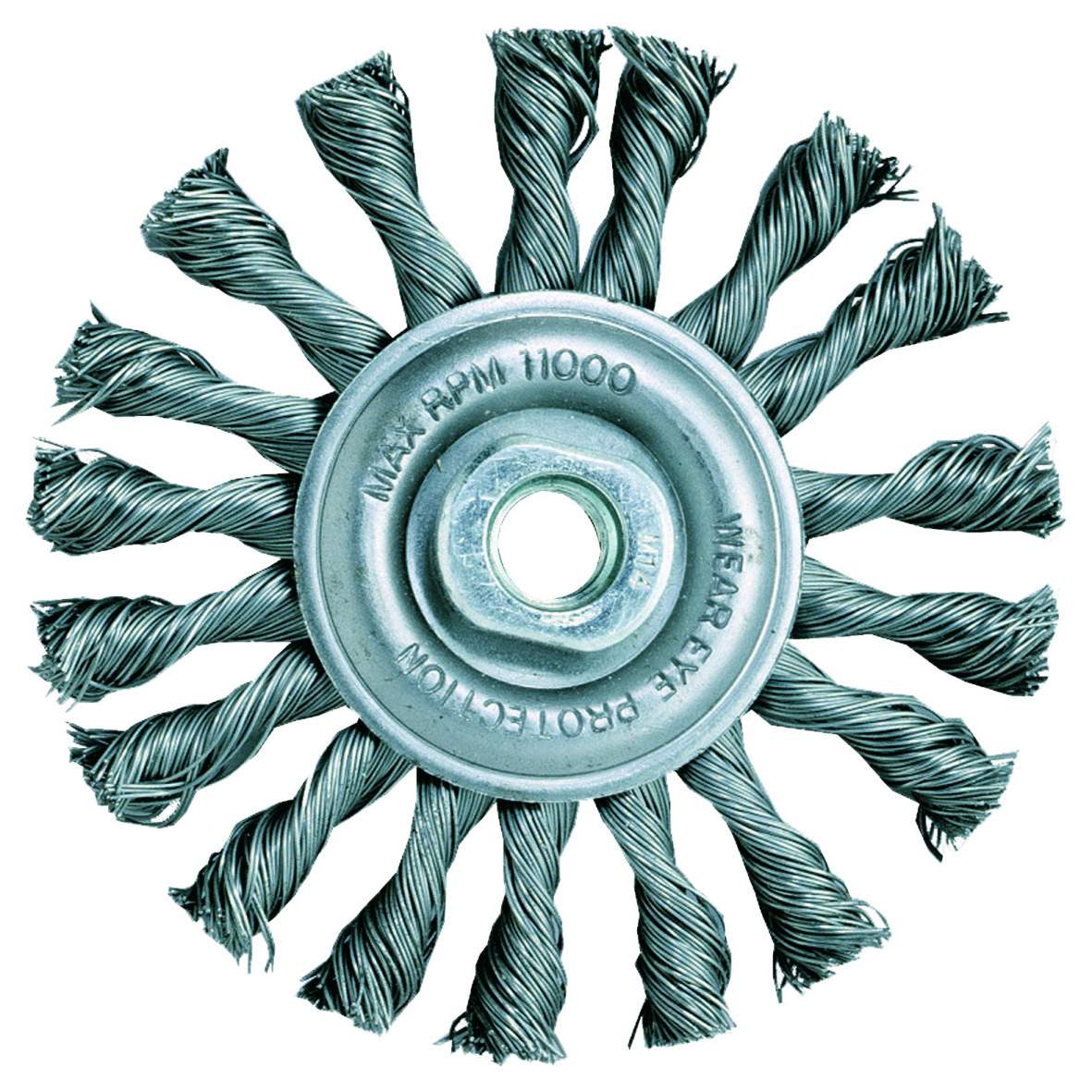 Produktbild DeWALT Scheibenbuerste gezopft 115mm M14