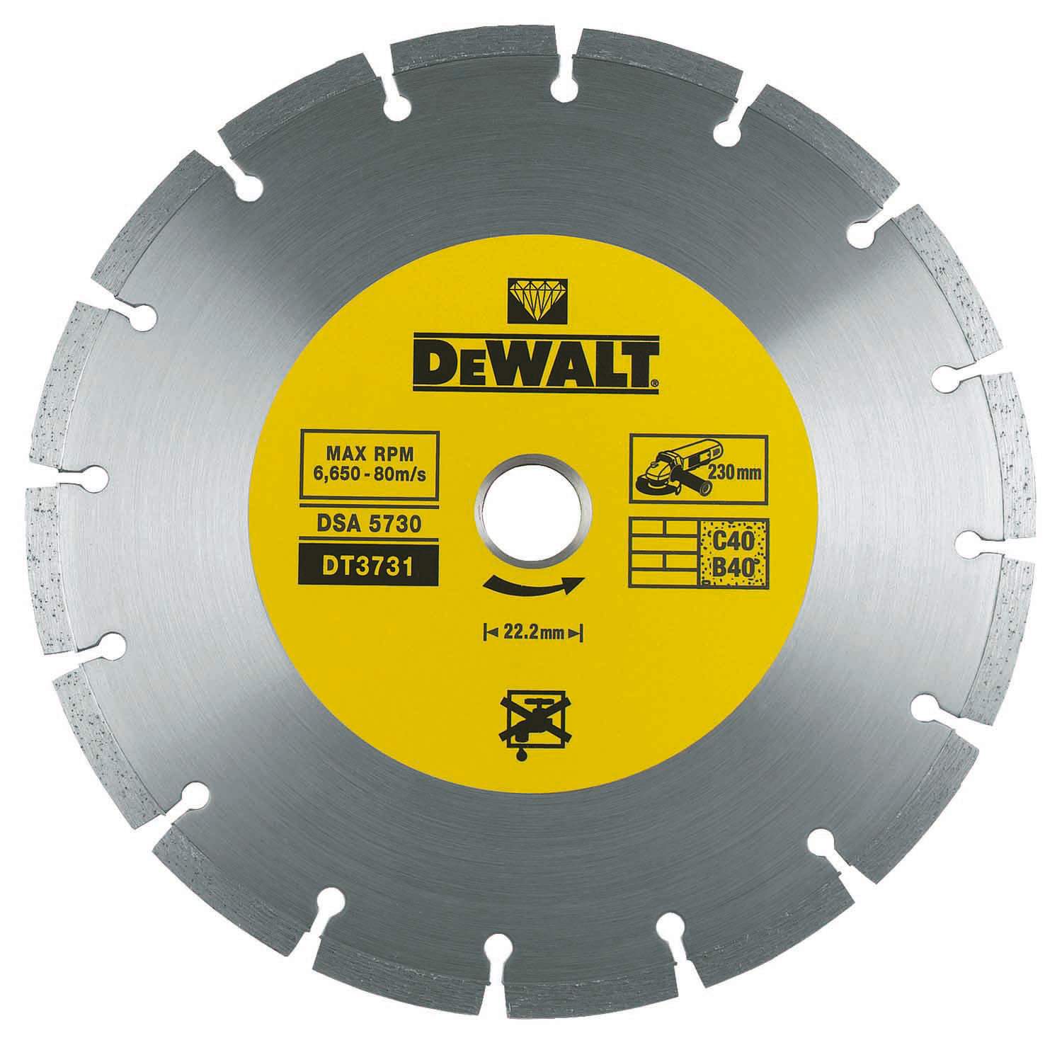 Produktbild DeWALT Diamanttrennscheibe Eco1 Universal 230mm