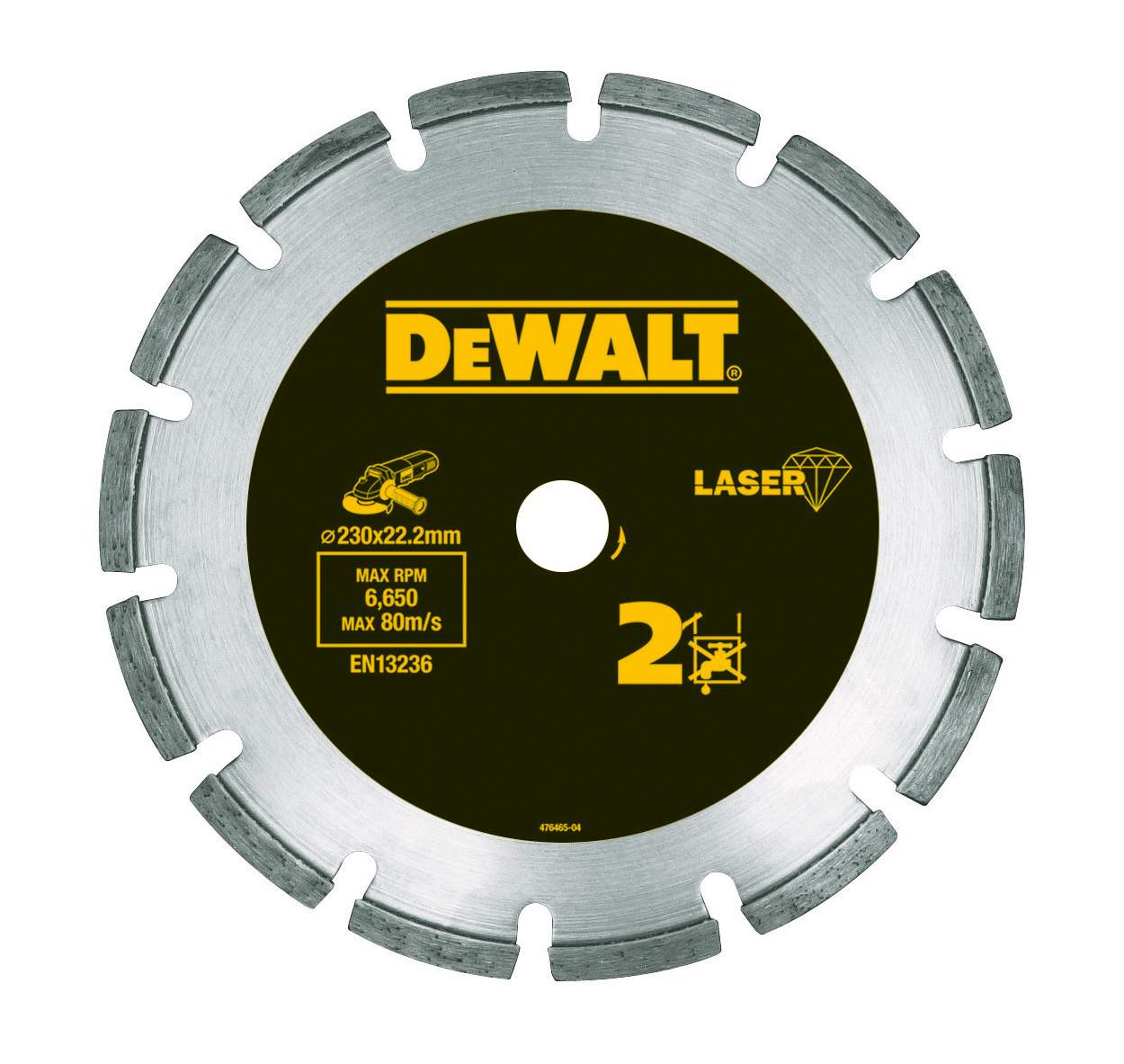 Produktbild DeWALT Diamanttrennscheibe LaserHP2 230mm