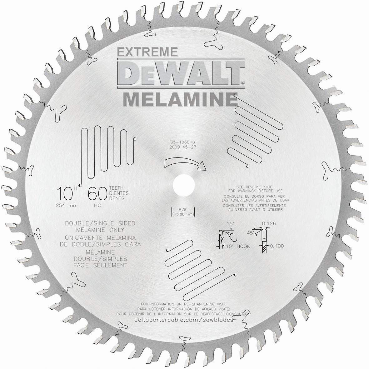 Produktbild DeWALT Kreissägeblatt für stationäre Sägen 305/30mm 72HZ