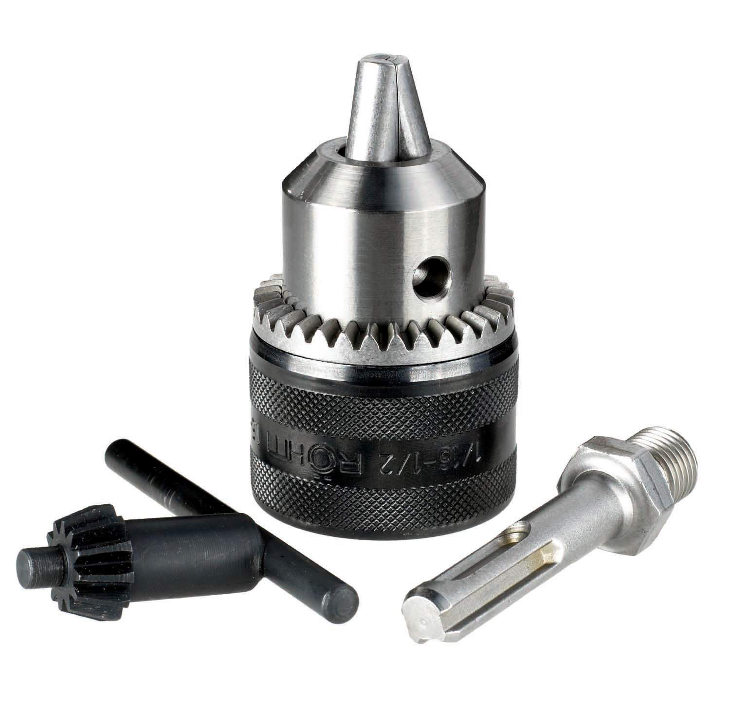 Produktbild DeWALT Bohrfutter Zahnkranz 13mm 1/2 Zoll x UNF mit Bitaufnahme SDS Plus
