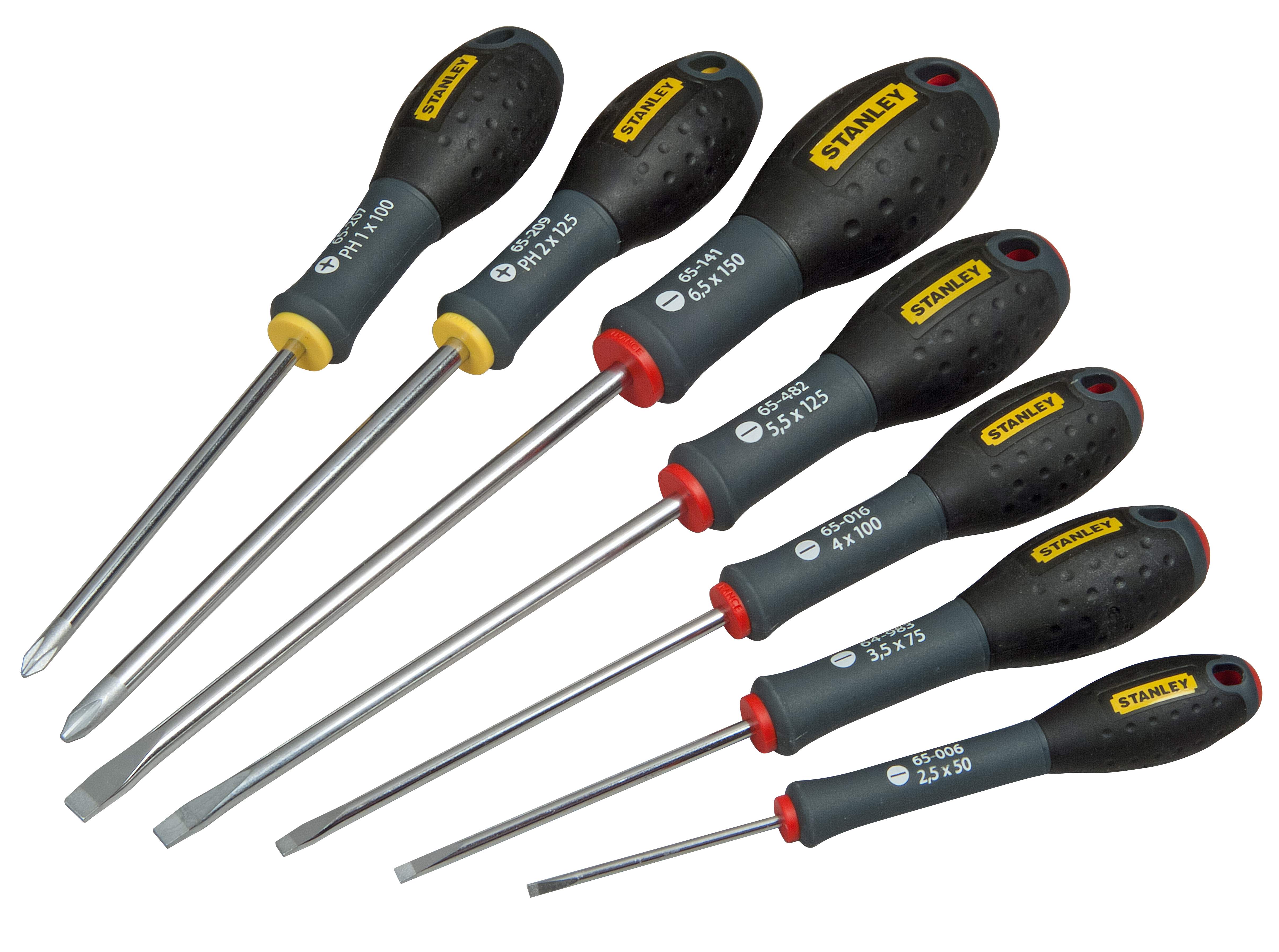 Produktbild Stanley FATMAX Schraubendreher-Set FatMax 7-tlg Par./Schl./PH