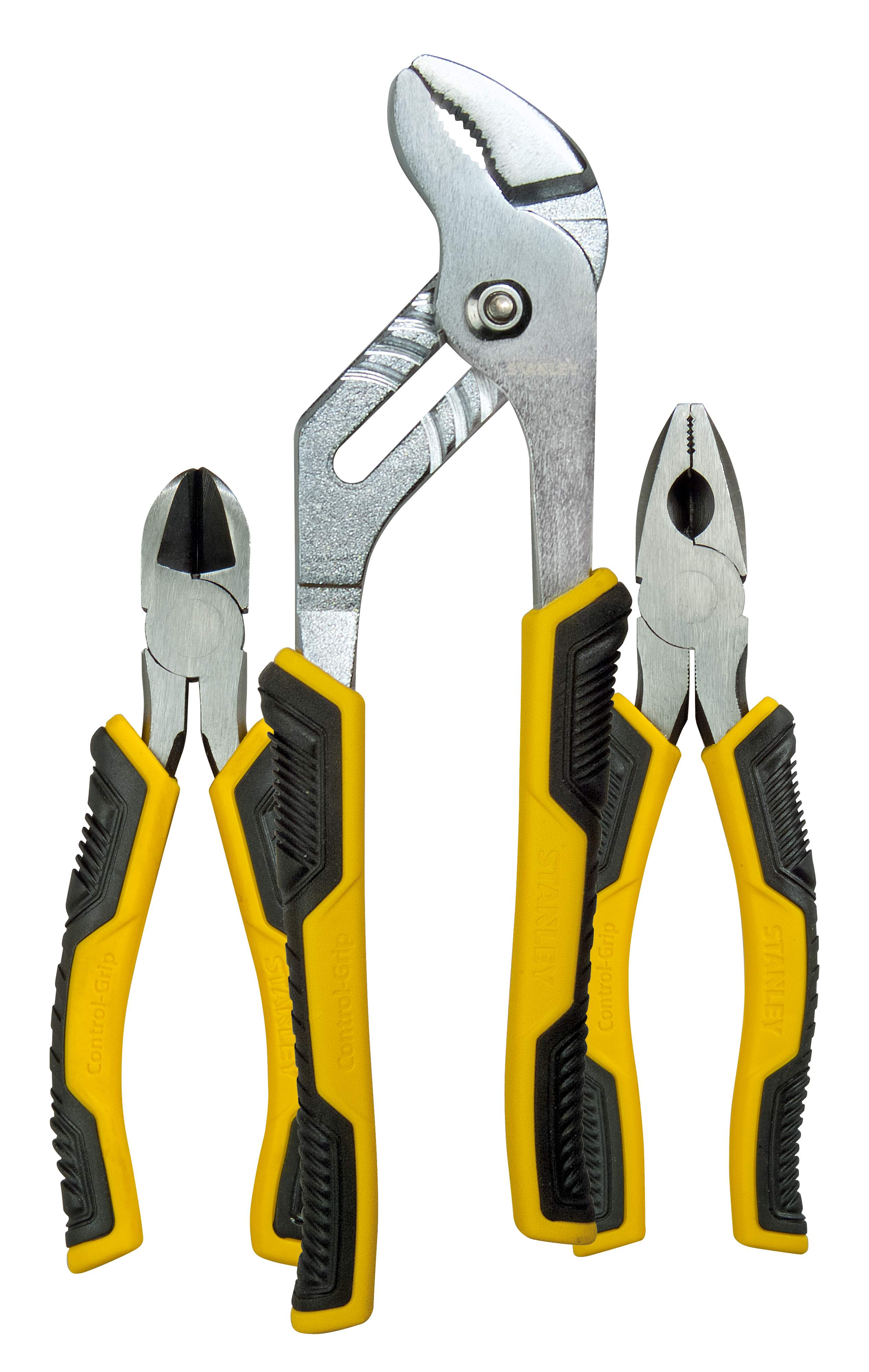 Produktbild Stanley Zangenset Control Grip 3-teilig