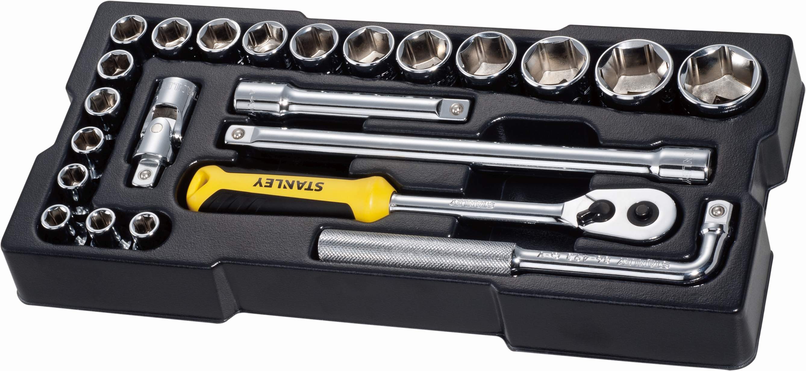 Produktbild Stanley Modul ½“ Steckschl. und Zub, 23-tlg.