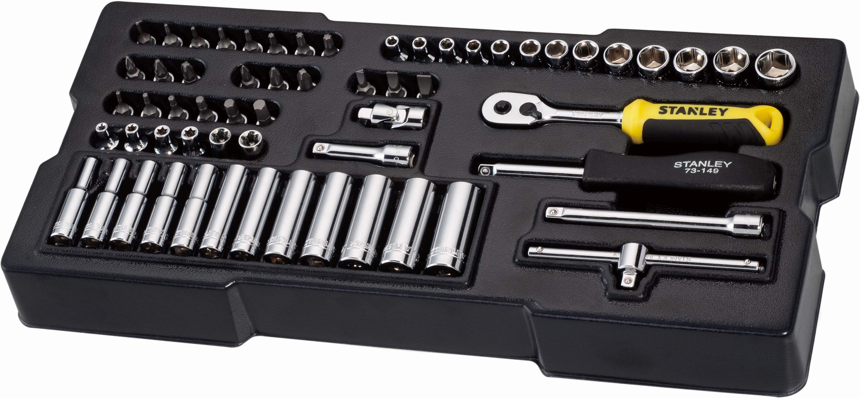 Produktbild Stanley Modul 1/4“ Steckschl. und Zub, 60-tlg.