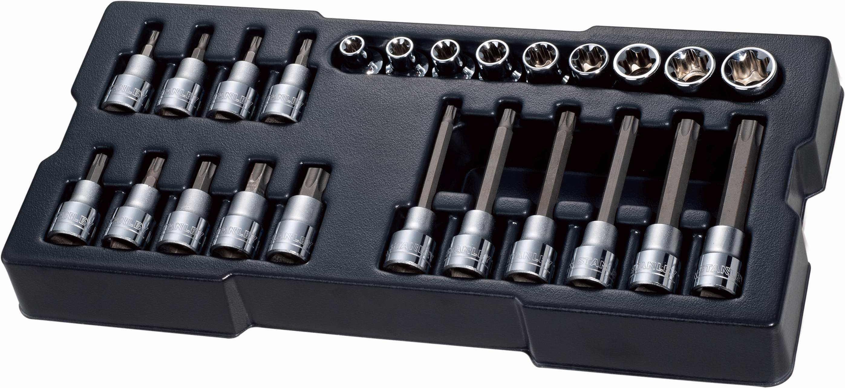 Produktbild Stanley Modul ½“ Bit-Steckschl., 24-tlg.