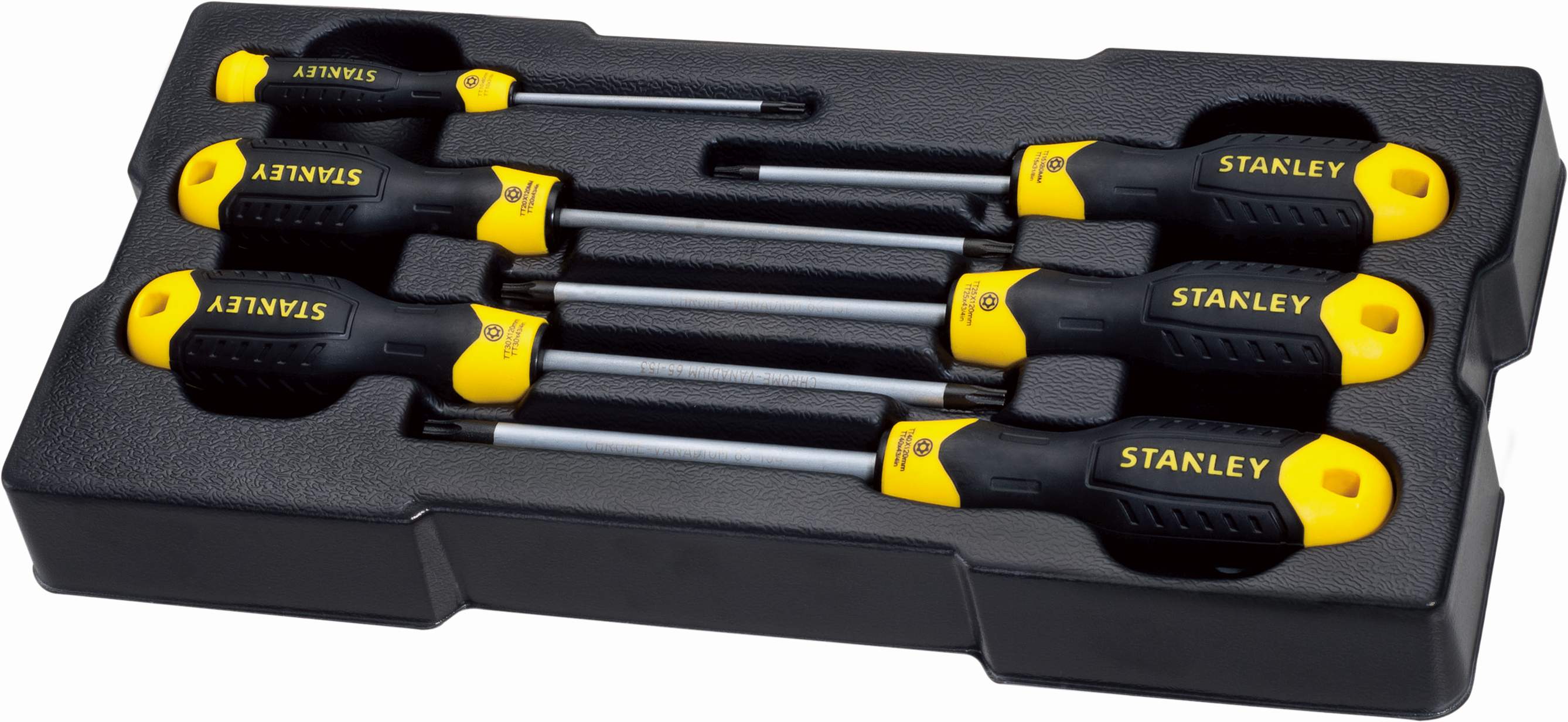 Produktbild Stanley Modul Schraubendreher Cushiongrip Set, Torx, 6-tlg.