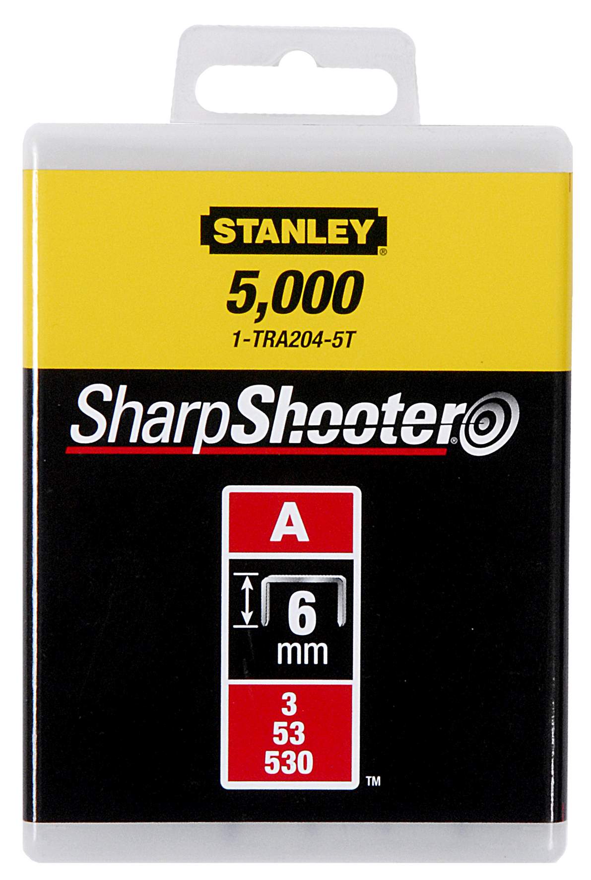 Produktbild Stanley Klammern Typ A 6mm 1000 St.