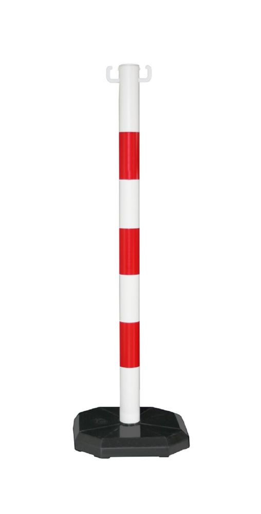Produktbild Eichner Absperrpfosten mit Beschwergewicht Rot-Weiß