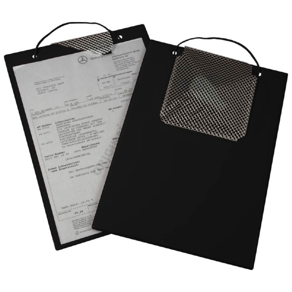 Produktbild Eichner Auftragstasche Plus A4 schwarz mit Schlüsselfach