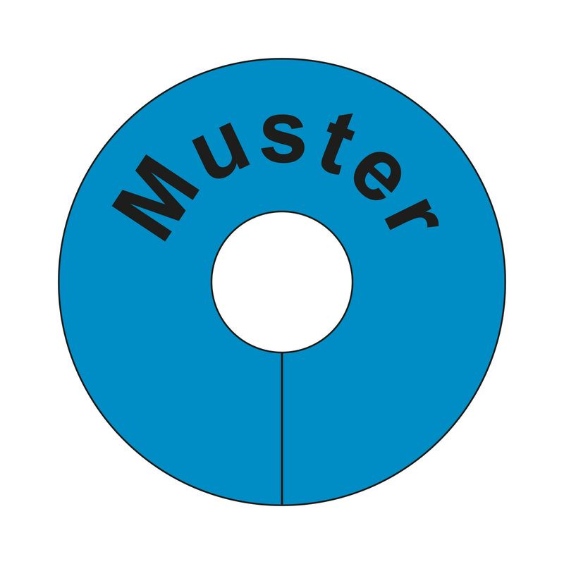 Produktbild Eichner Beschriftete Signalringe Muster Blau